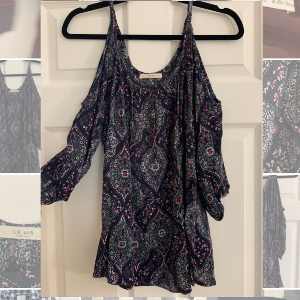 NWOT - Cold Shoulder Top
